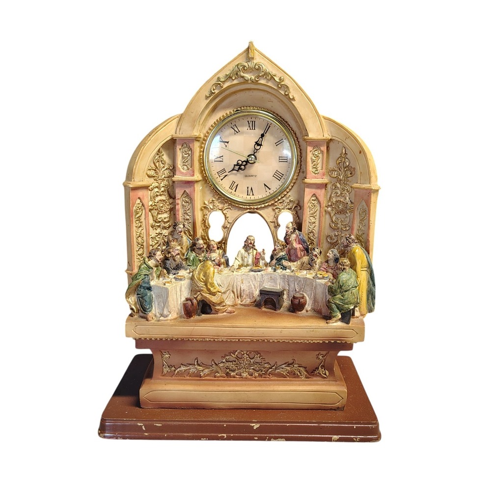 Vintage The last supper clock
